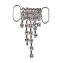 5 Pieces Crystal Tassels Rhinestone Bikini Connector for Swimming Wear and DIY