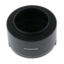 35mm Metal Screw in Lens Hood for 35mm f1.7 50mm f1.4 CCTV + Lens Cap Black