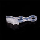 Silicone Baby Toothbrush Clear Soft Teething Tooth Brush Training Toothbrush MO