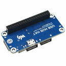 4 Ports USB HUB HAT For Raspberry Pi 3 / 2 / Zero W Extension Board USB To  J5D6