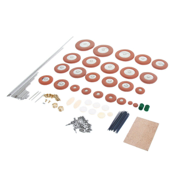 Tenor Sax Parts Set Bolts+Screws+Cork Sheet+Pad+Spring +Felt Block