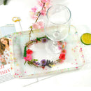 DIY Rectangle Silicone Mold Epoxy Casting Coaster Fruit Dish Plate Tray Mould