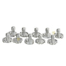 10x Steel 1/4'' D-Ring Screws for Camera Tripod Monopod Quick Release Plate