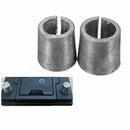 Pair Car Battery Terminal Converters Post Adaptors Sleeves Set 1 x POS + 1 x NEG