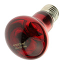 Glass Pet Heating Infrared Lamp Winter Heat Emitter Lamp Bulb E27 Red 75W
