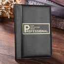 120 Pockets Coins Album Collection Book Commemorative Coin Holders (Black) A