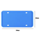 License Plate Frame Weather Rattle Thick Silicone Tag Holder for America Canada
