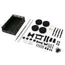 Upgrade Trailer Military RC Car DIY Parts Set for WPL B1 B14 B16 B24 1/16 Metal