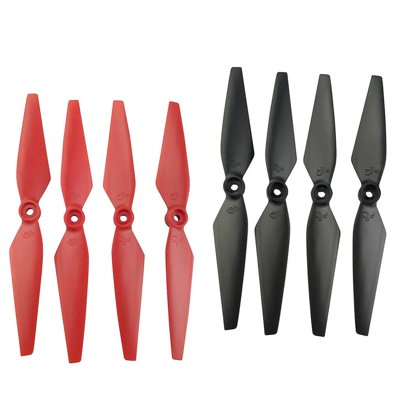 8pcs Four-aircraft Red & Black Propellers Adapter for MJX B2W B2C RC Drone,