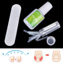 12X Ingrown Toenail Pedicure Tool Straightening Clip Curved Brace With GlueKitLJ