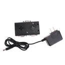 1pc 1 to 2 250MHz HD VGA UHD Signal Splitter Video Duplicator Amplifier