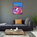 5D DIY Full Drill Diamond Painting Flying Magpie Cross Stitch Mosaic Kit