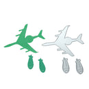 Warplane DIY Handmade Craft Stencils Album Decor Tool Set Cutting Die A