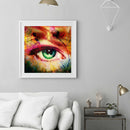 Eye Colorful World DIY Full Round Diamond Painting Rhinestone Art Handwork
