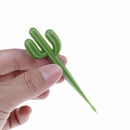 6pcs/pack Cactus Fruit Forks Dessert Forks Toothpick Kids Tableware Food Picks Z