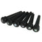 6 Pcs Guitar Family Natural Ebony Folk Acoustic Guitar Bridge Pins