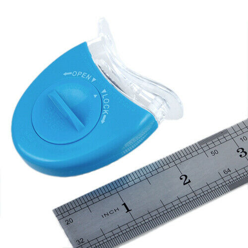 Plastic Teeth Whitener With Bright Blue LED Light , Whitening Tool Beauty Smile
