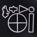 Carousel Cookie Cutter Fondant Cake Decorating Tools Biscuits Cutter Mold Cy