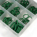 270 pcs/Set 18 Sizes Car Kit Air Conditioning A/C Repair HNBR O-Ring Seal Green