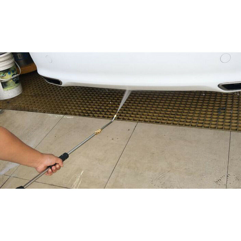 2pcs 90 Degree Angled Lance Extension Wand 1/4 Inch Quick Release Up to 3600PSI