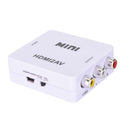 Mini 1080P HDMI Composite to RCA Audio Video AV CVBS Converter Adapter For TV ï¼W
