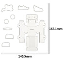 Metal Cutting Dies Stencils Stamps for DIY Car Album Paper Embossing (A) A