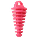 Motorcycle Exhaust Pipe Air-bleeder Plug Muffler Wash Plug Small (Pink) A