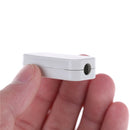 5pcs White Plastic Black Waterproof Case Project Junction Box 40*20*11mm A uW