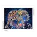 5D DIY Special-shape Drill Diamond Painting Elephant Cross Stitch Embroider