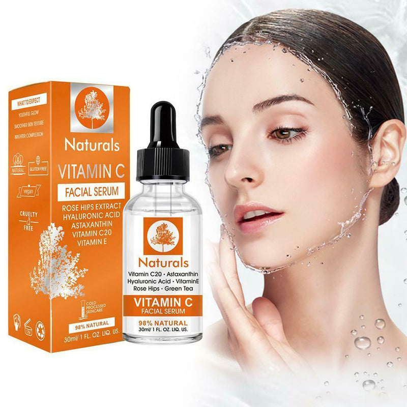 Vitamin C plant extract facial brightening moisturizing revitalizing essence