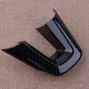 Carbon Fiber Look Steering Wheel Trim Cover Fit For Ford Focus 2015-2018