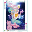 5D Diamond Fish-Tail Painting Embroidery DIY Crafts Cross Stitch Home Decor