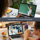 1080P Full HD USB Webcam for PC Desktop+Laptop Web Camera with Microphone Top