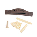 Acoustic Guitar Rosewood Bridge+Bone Bridge