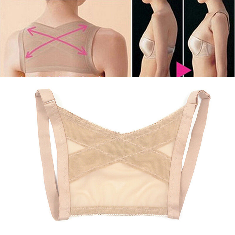 Adjustable Shoulder Corrector Beauty Posture Brace Belt Back Support FT