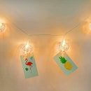 10LED Heart Clip Fairy String Light Wedding Party Holiday Decorative Lamp