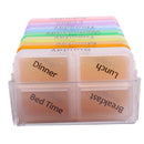 Medicine Weekly Storage Pill 7 Day Tablet Sorter Box Container Case Organiz