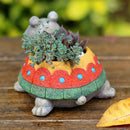Super Cute Garden Decor Planter Pot Small Turtle Shape Cactus Plants Holder Vase