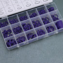 270 x Rubber O Ring O-Ring Washer Seals Assortment Black Car Air Gas Kit 18 Size
