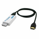 For Wii to HDMI Converter with 5ft High Speed HDMI Cable Wii2HDMI Adapter O