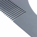 Stainless Steel Beard Styling Shaping Template Comb Facial Hair Tool M6L1