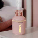 300ml USB Gas Tank Air Humidifier Aroma Essential Oil Diffuser Romantic Light