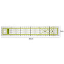 Double-color Ruler Patchwork Feet Tailor Yardstick Quilting DIY Sewing Tool