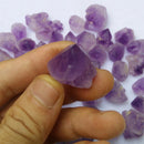 100g Natural Amethyst Stone Raw Rough Stone Mineral Home Fish Tank Decor