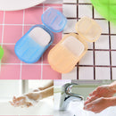 Portable Washing Slice Sheets Hand Bath Travel Scented Foaming Paper Soap A Ew