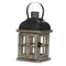Retro Wooden Tower Candle Holder Tea Light Candlestick Wall Hanging Art 1