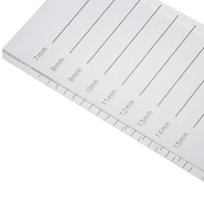 Lash Tile Acrylic Pallet Eyelash Extension Glue Plate Eyelashes Stand Holder  Fw