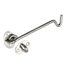 Stainless Steel Cabin Hook And Eye Latch Lock Shed Gate Door Catch Silent H P3O6