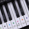 Keyboard Piano Multicolor Removable Piano and Keyboard Stickers for 49 61 76 N3C