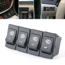 4 PCS LED On/Off Rocker Switchs For Car Fog Lamp/Work Light bar Indicator